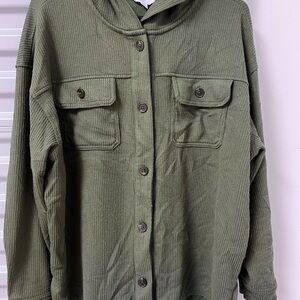 Time & Tru Women’s Olive Green Women's outdoor Jacket Size M